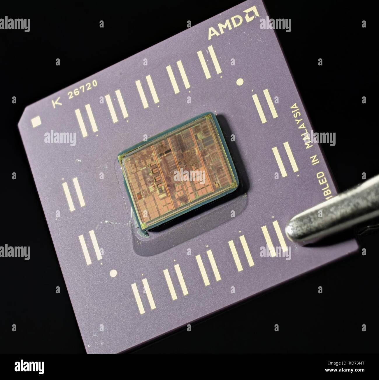 AMD Athlon K7 Pluto K 7700 MTR 51B einen Stapel Stockfotografie - Alamy