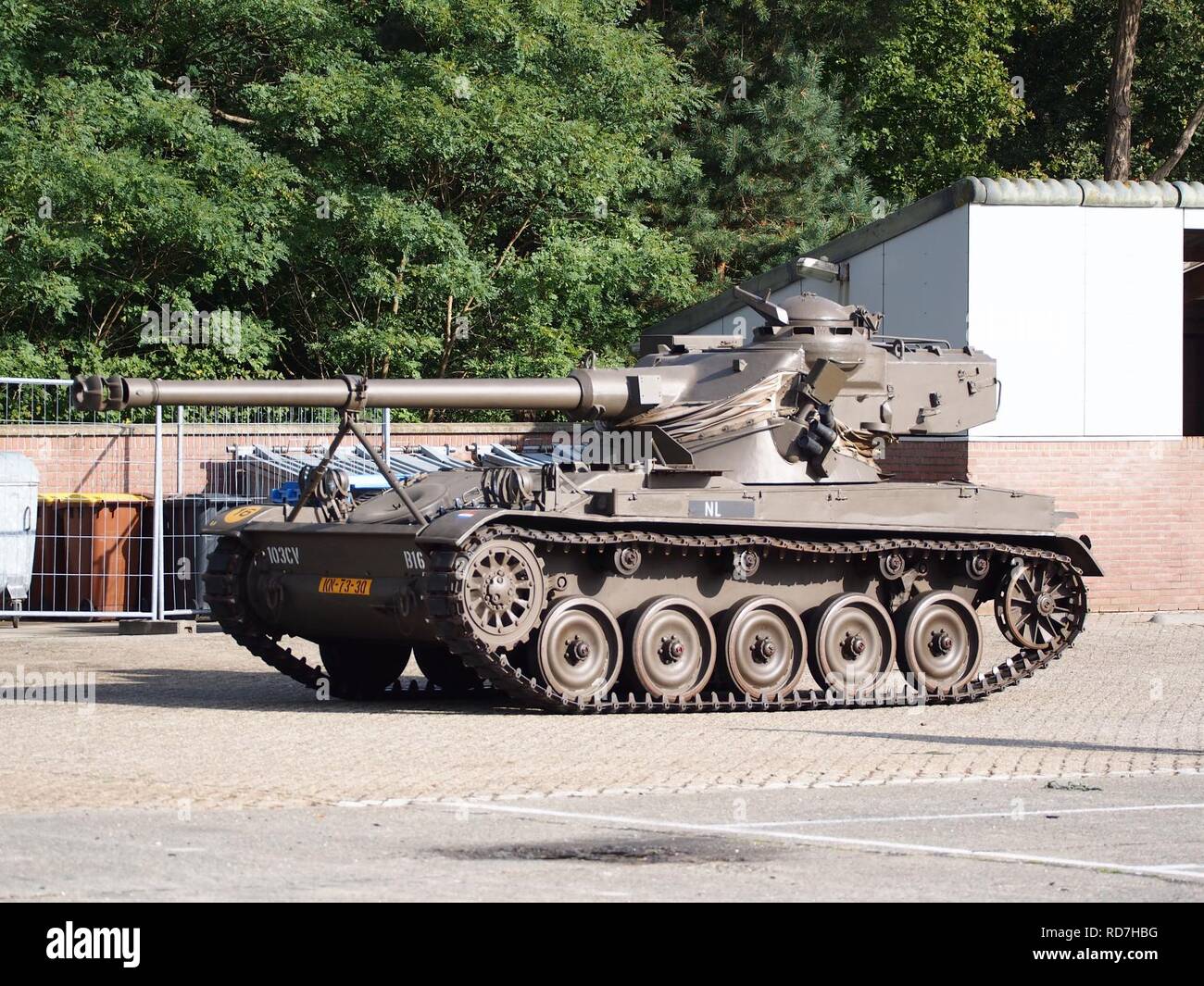 AMX 13 103 CV B16 des Niederländischen Heeres pic 7. Stockfoto