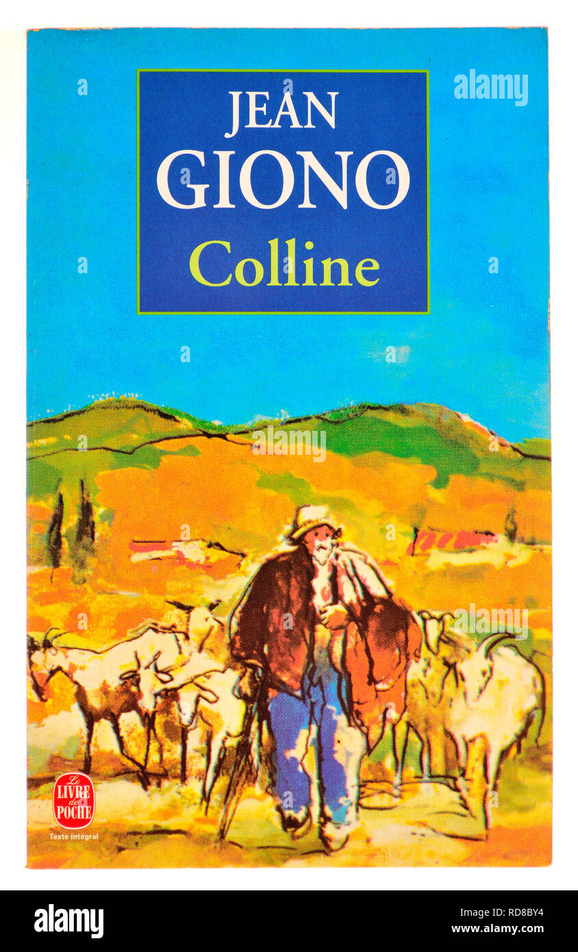 Colline (Jean Giono: 1929) Die französische Ausgabe Stockfoto