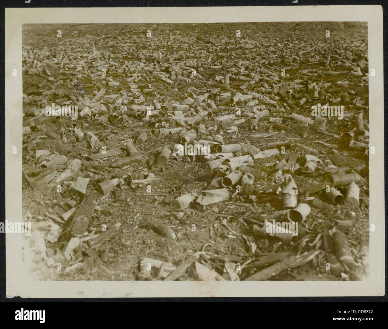 Zerlegte Deutsche Munitionen, Bestanddeelnr 158-0055. Stockfoto