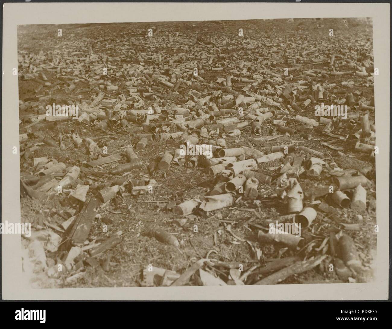 Zerlegte Deutsche Munitionen., Bestanddeelnr 158-1789. Stockfoto