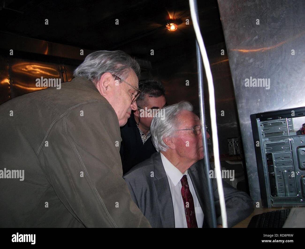 Aničin - wolfendale - Puzović-LLL (Low Level Labor) - Niedriger Hintergrund Strahlung Labor - Cosmic Ray Labor - Institut für Physik Belgrad. Stockfoto