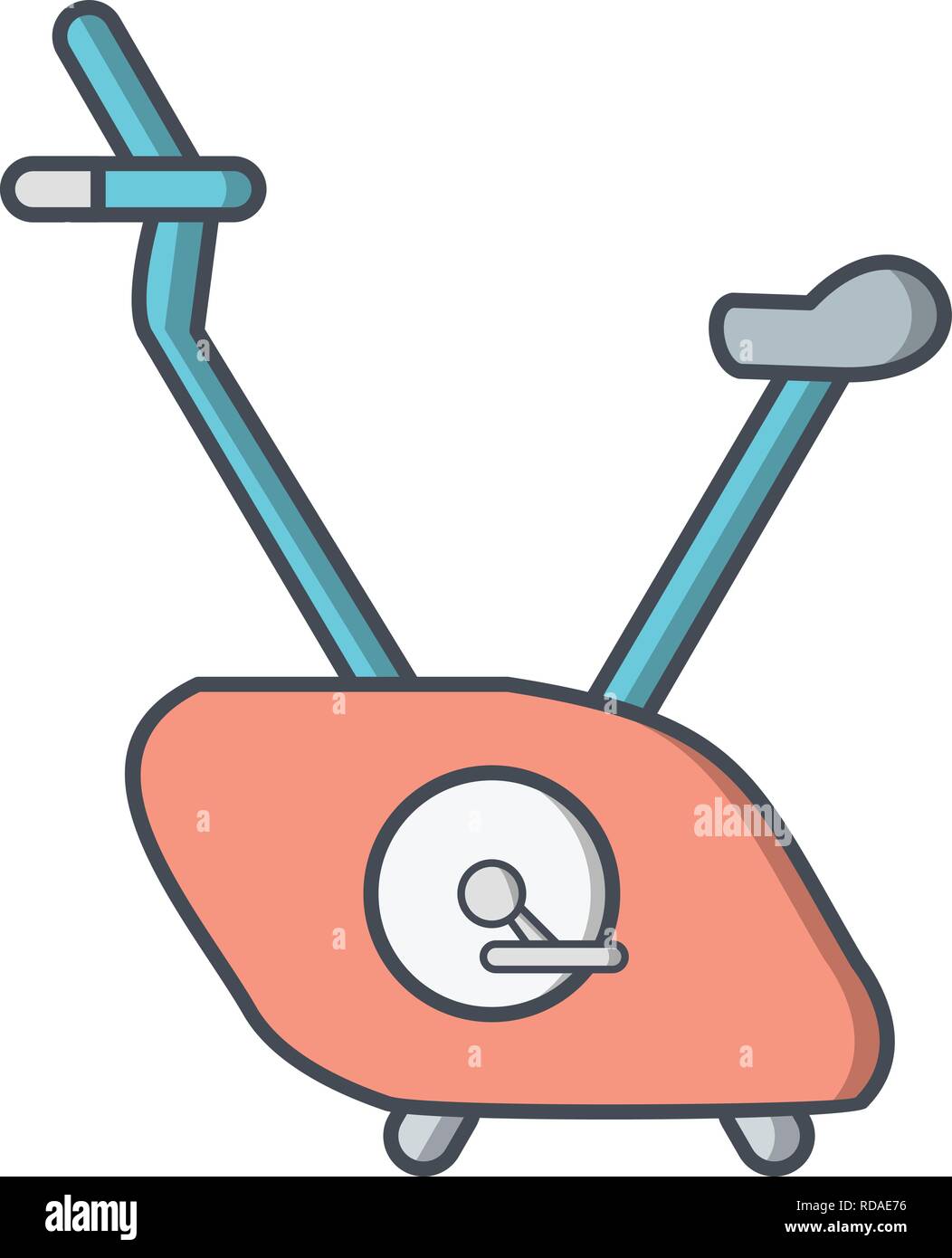 Heimtrainer Zeichen Symbol Vektor Illustration für den privaten und gewerblichen Gebrauch... Reinigen Sie trendige Symbol... Stock Vektor