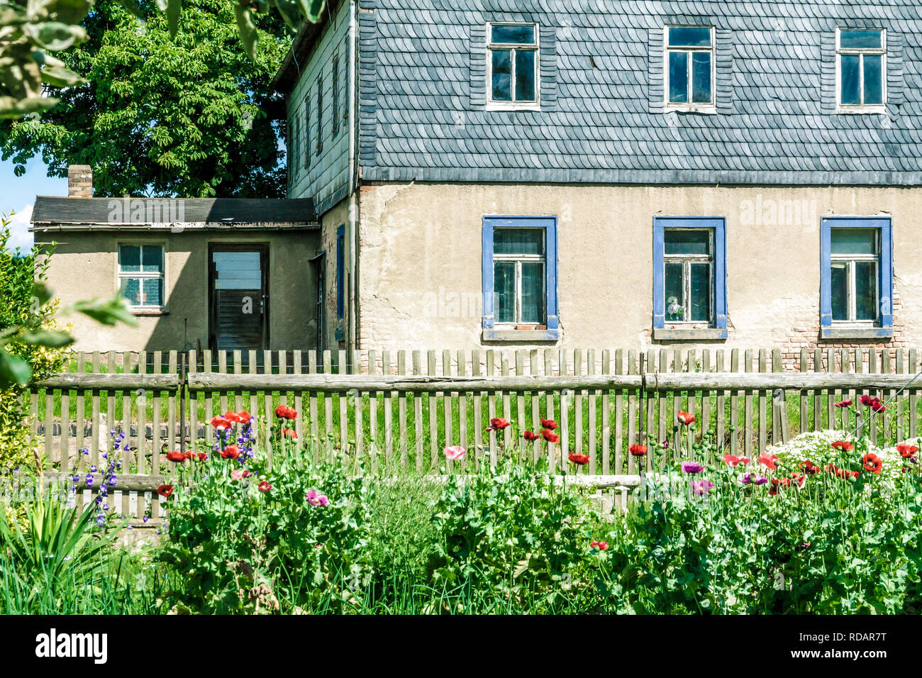 Altes Haus Stockfoto