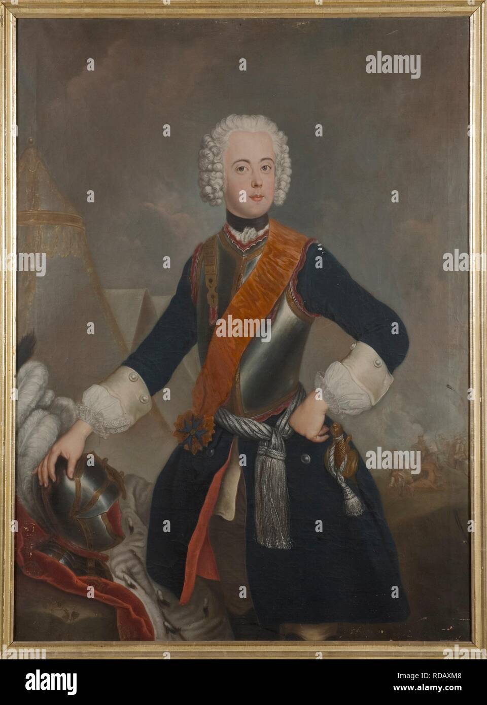 Porträt des Prinzen Heinrich von Preußen (1726-1802). Museum: Nationalmuseum Stockholm. Autor: anonym. Stockfoto