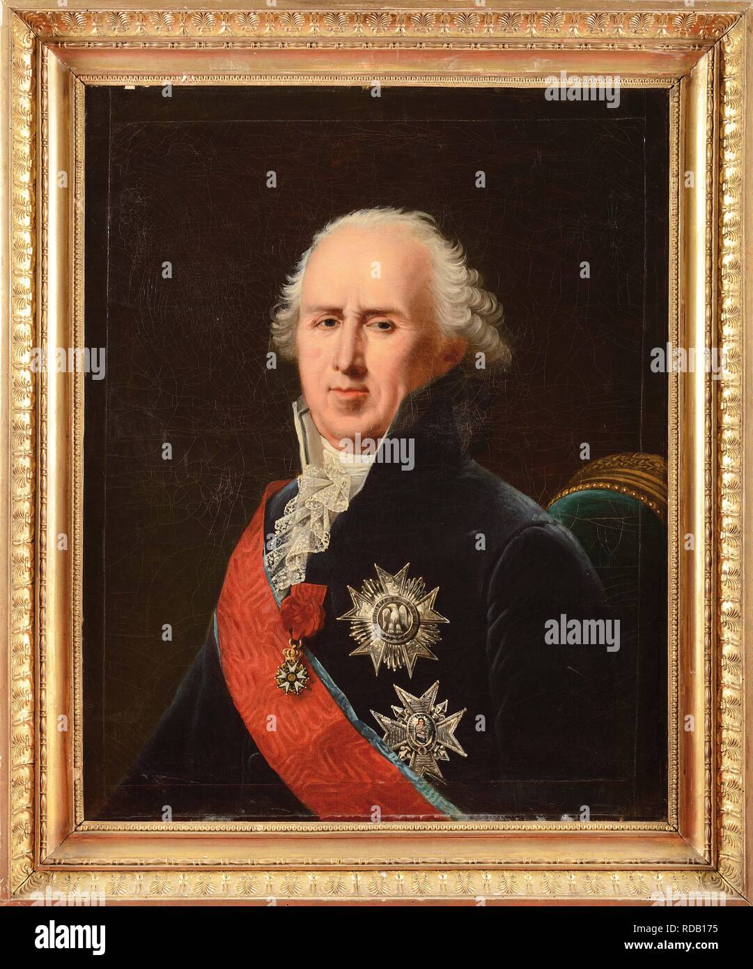 Portrait von Charles-Fran çois Lebrun (1739-1824), duc de Plaisance. Museum: private Sammlung. Autor: LEFEVRE, ROBERT. Stockfoto