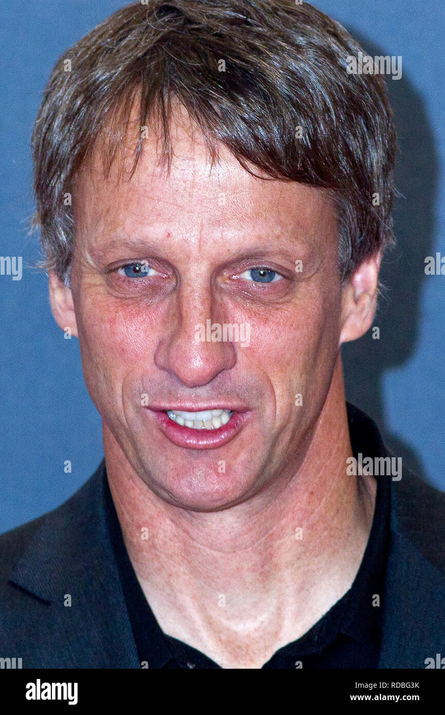 Tony Hawk in London. Feb 6, 2012. Stockfoto