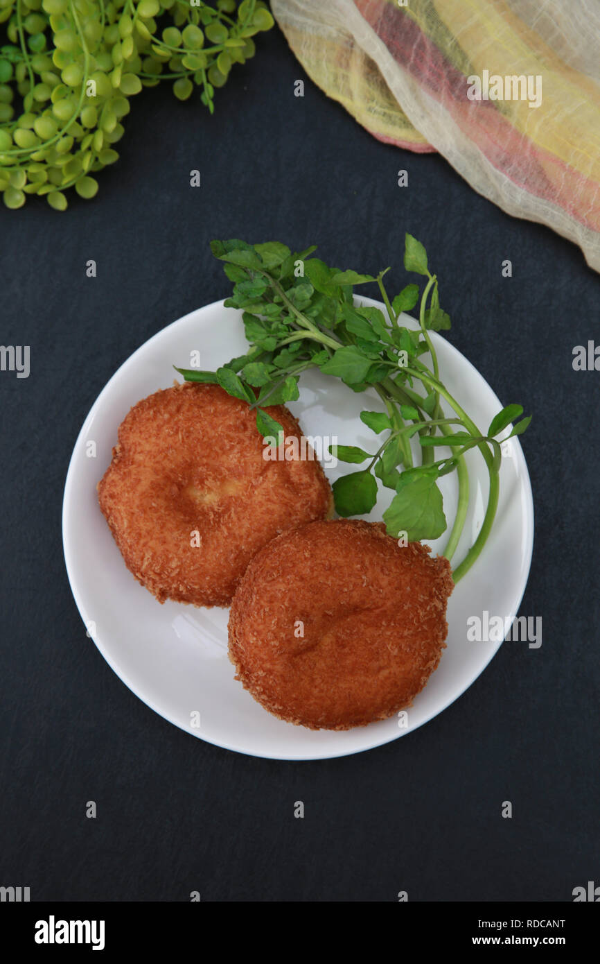 Curry Brot Stockfoto