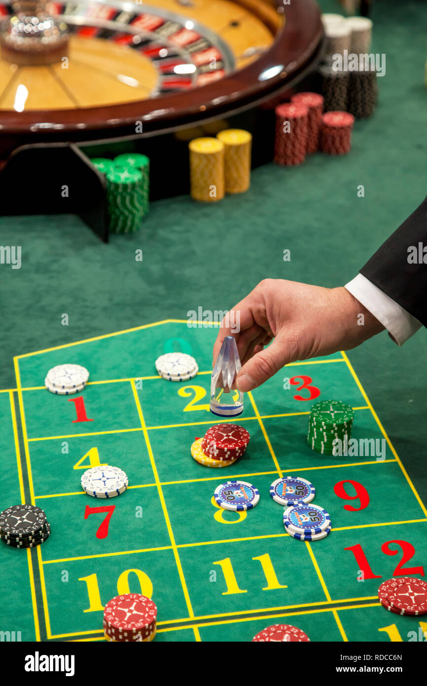 Roulette Spiel Hier Anlasslich Der Ima Die Internationale