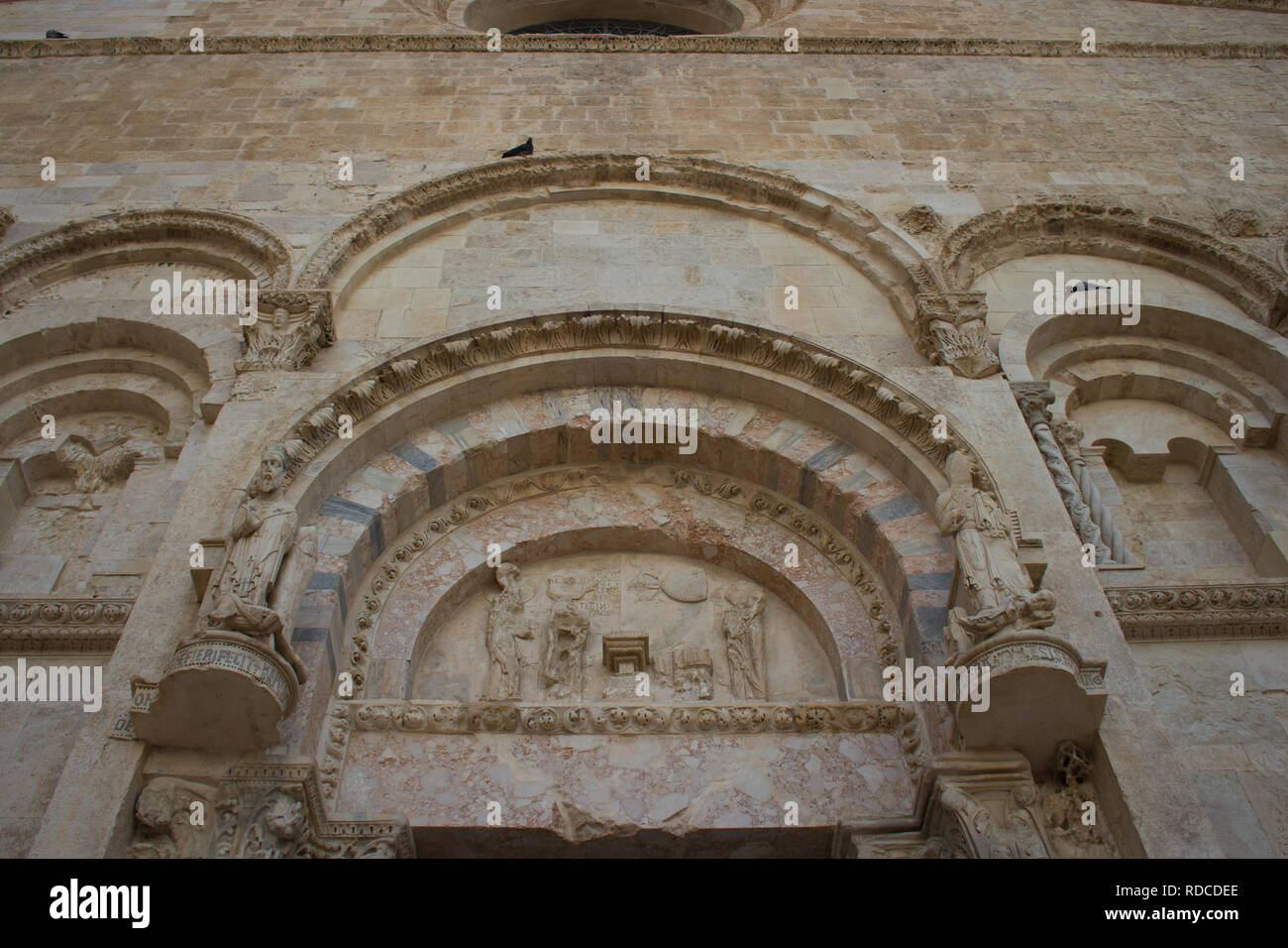 Kathedrale von Termoli Molise, Italien Stockfoto