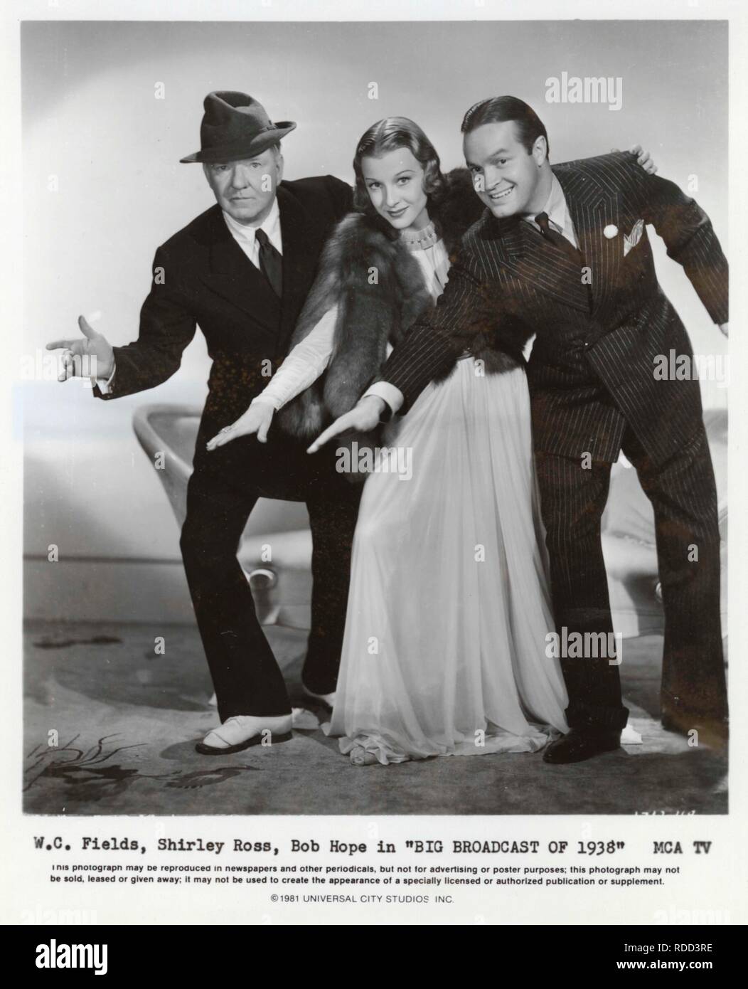 Die große Sendung von 1938 (1938) W C FIELDS SHIRLEY ROSS, Bob Hope, Mitchell Leisen (DIR) MOVIESTORE COLLECTION LTD. Stockfoto