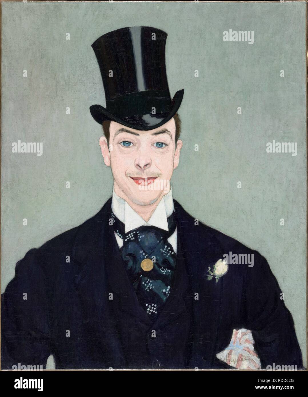 Portrait von Henry Samary (1865-1902). Museum: Musée d'Orsay, Paris. Autor: LOUIS ANQUETIN. Stockfoto