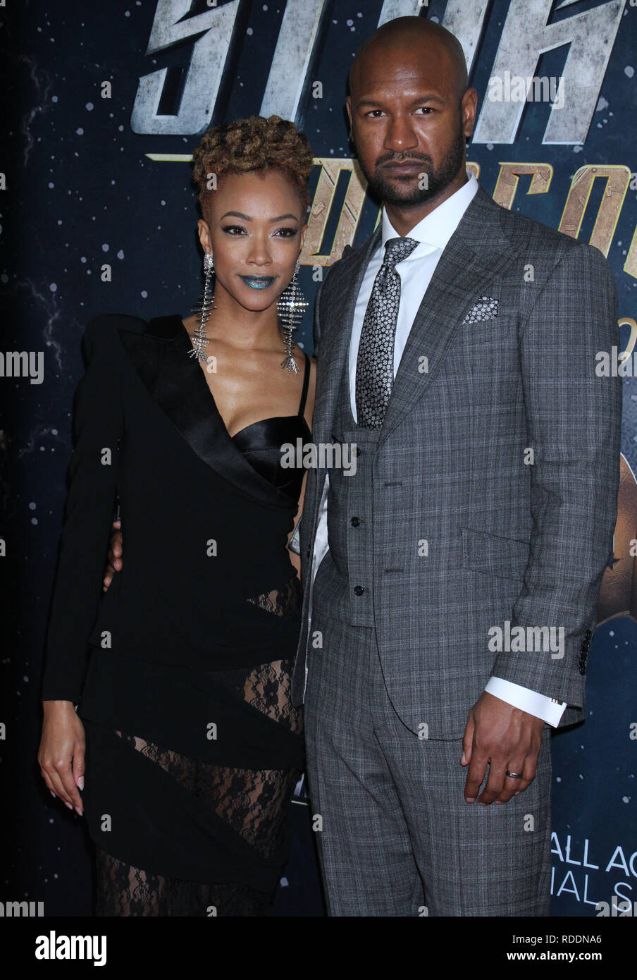 Januar 17, 2019 Sonequa Kenric Martin-Green, Grüne besuchen CBS alle Access präsentiert Star Trek Discovery 2 Saison Premiere bei Conrad in New York Januar 17, 2019 Credit: RW/MediaPunch Stockfoto