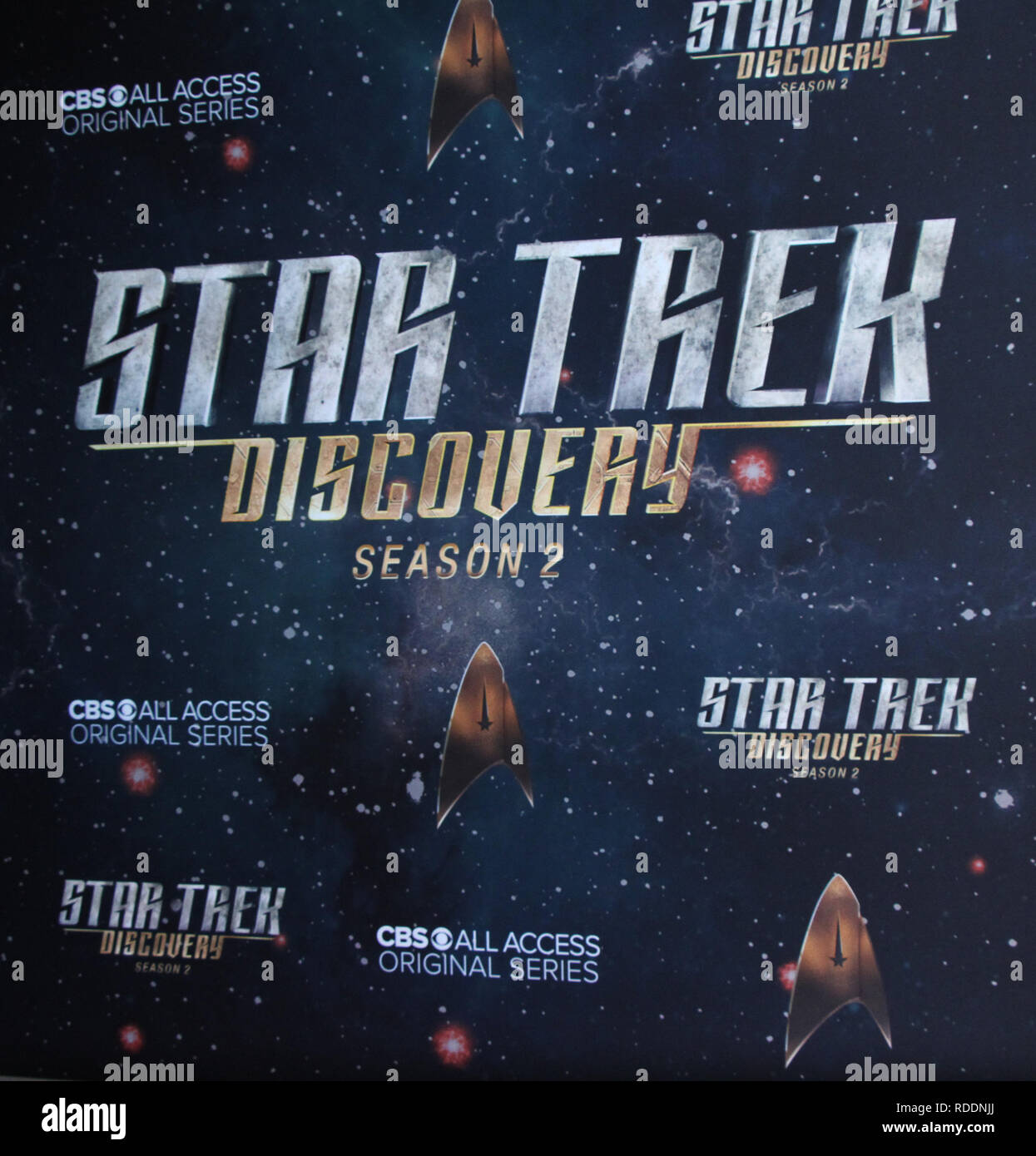 Januar 17, 2019 CBS alle Access präsentiert Star Trek Discovery 2 Saison Premiere bei Conrad in New York Januar 17, 2019 Credit: RW/MediaPunch Stockfoto