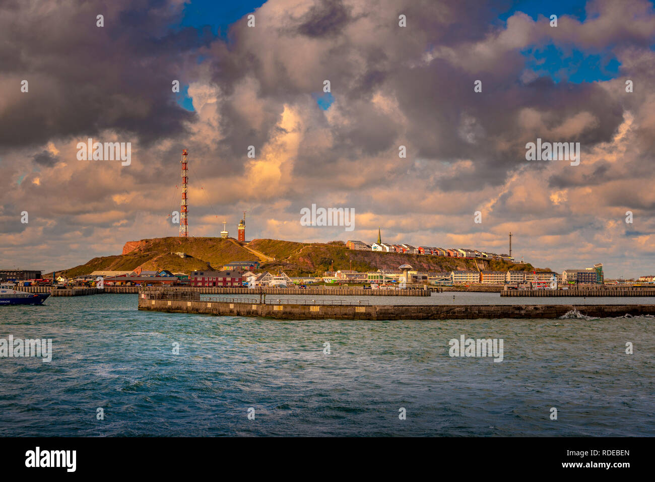 Deutschland, Pinneberg, Insel, Nordsee, Helgoland Stockfoto