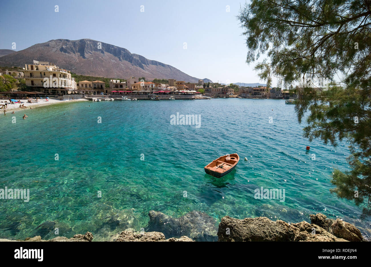 Gerolimenas Bay, Mani, Griechenland Stockfoto