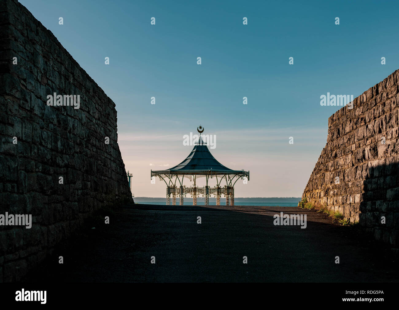 Southsea Band Stand 17.01.19 Stockfoto