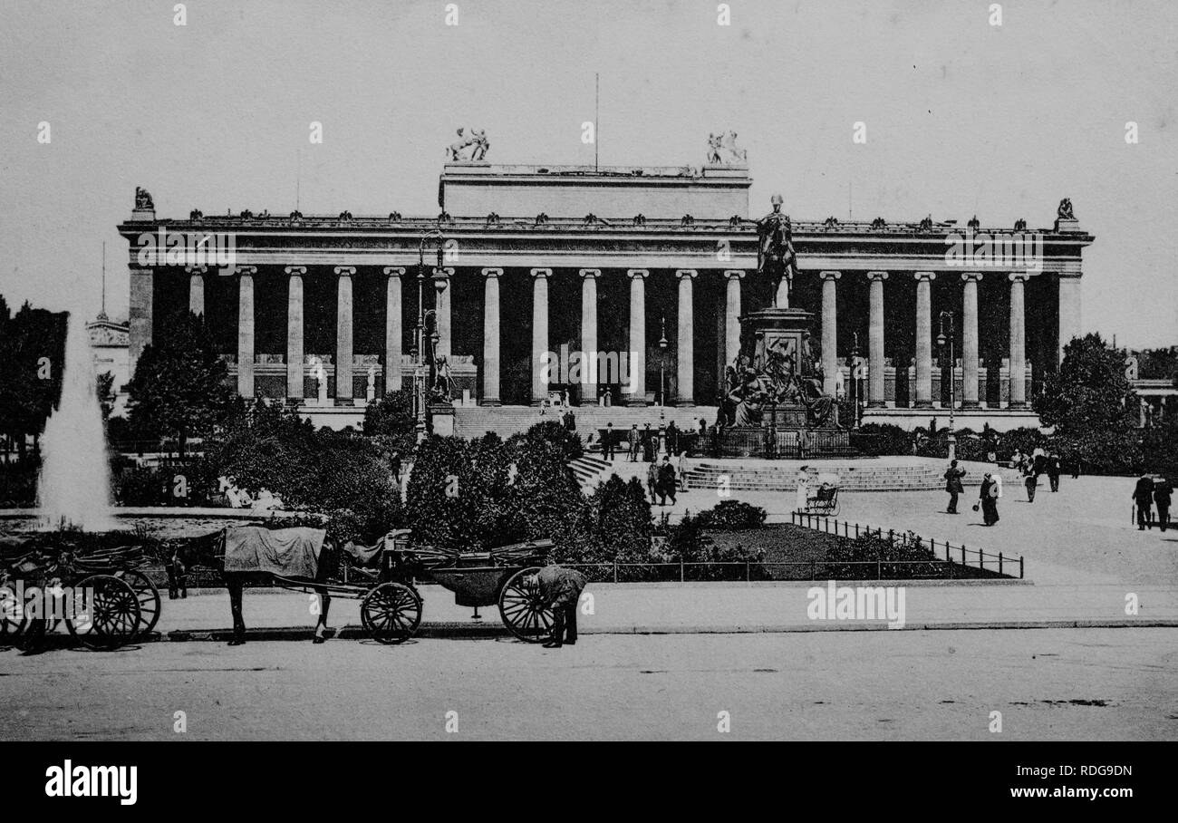 Koenigliches Museum Royal Museum, Berlin, Deutschland, historisches Foto von um 1899 Stockfoto