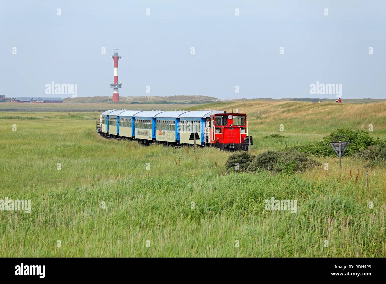 Insel, Wangerooge, ostfriesische Insel, Ostfriesland, Niedersachsen Stockfoto