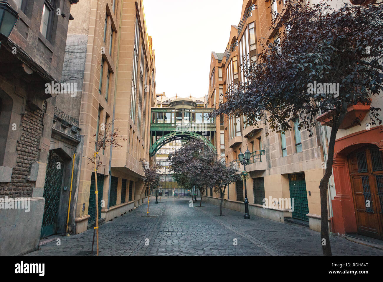 Paris Londres Nachbarschaft - Santiago, Chile Stockfoto