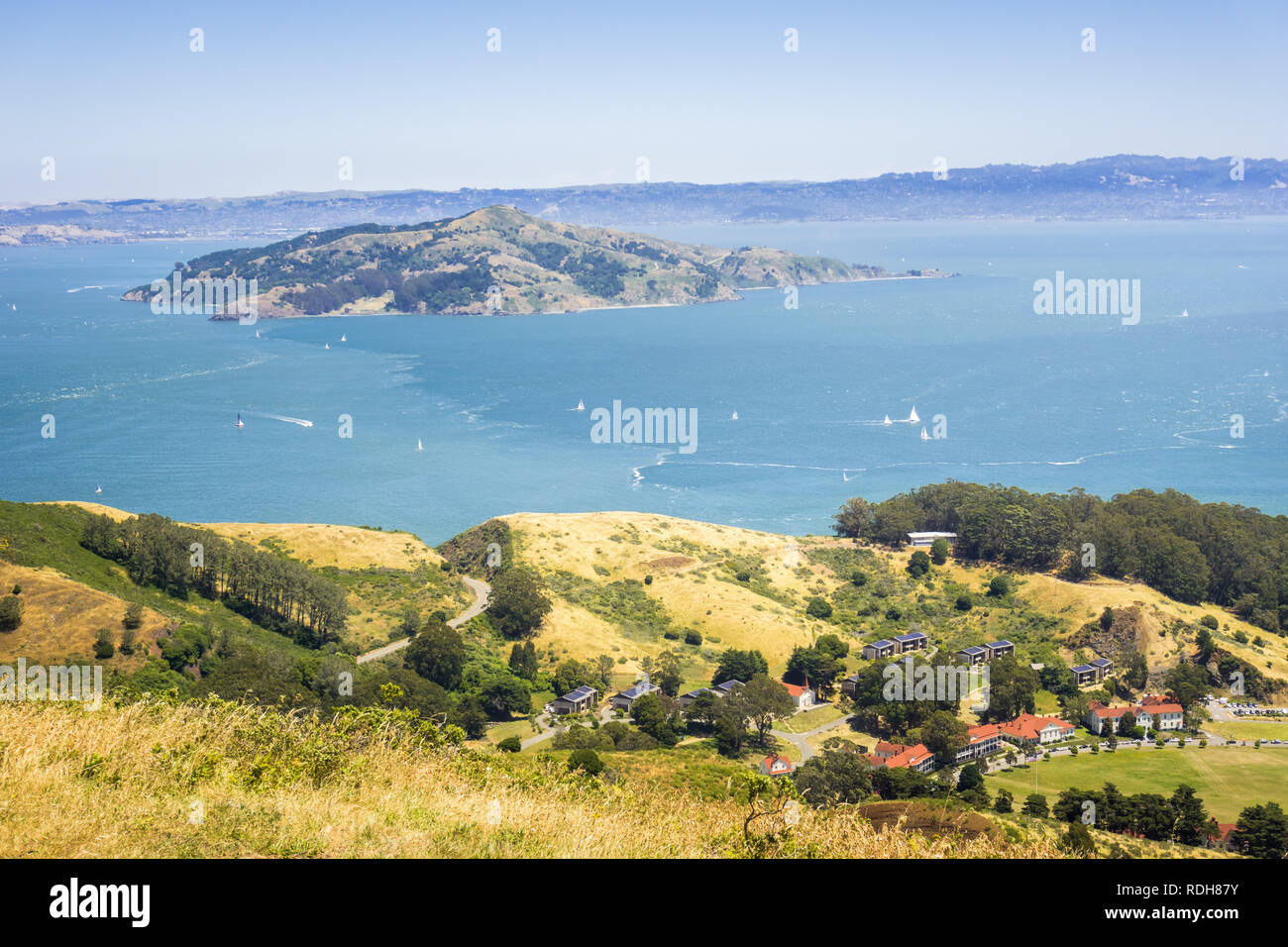 Angel Island, San Francisco Bay Area, Kalifornien Stockfoto