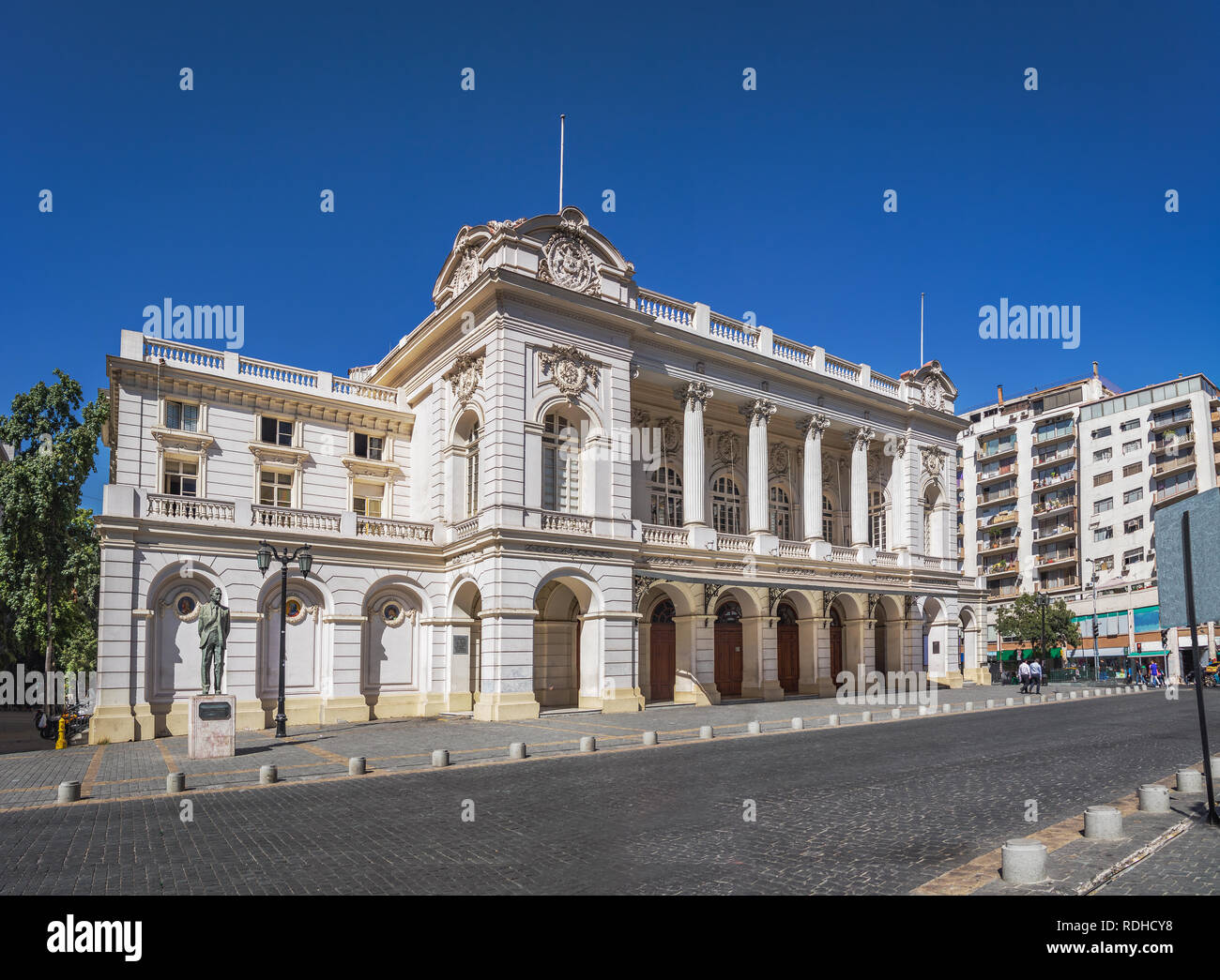 Stadttheater - Santiago, Chile Stockfoto