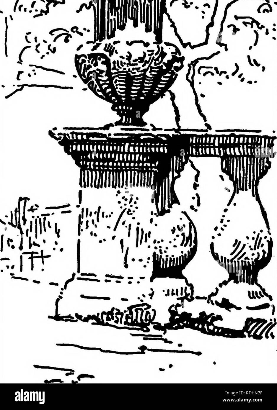 . Design im Gartenbau. Gartenbau. tn..'^:. K Abbildung 61. AECHITECTUEAL VASEN VERWENDET INTEO-DUCB ANLAGE COLOE, Villa Lante, BAGNAIA, Italien. Bitte beachten Sie, dass diese Bilder sind von der gescannten Seite Bilder, die digital für die Lesbarkeit verbessert haben mögen - Färbung und Aussehen dieser Abbildungen können nicht perfekt dem Original ähneln. extrahiert. Root, Ralph Rodney; Kelley, Charles Hayes, b. 1885. New York, das Century Co. Stockfoto