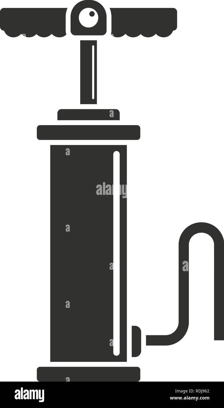 Auto Luftpumpe Symbol. Einfache Abbildung: Auto Luftpumpe vektor Symbol für Web  Design auf weißem Hintergrund Stock-Vektorgrafik - Alamy