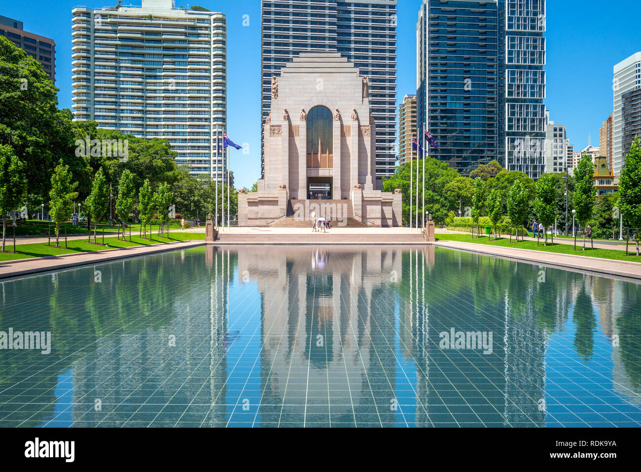 Das ANZAC War Memorial in Sydney, Australien Stockfoto