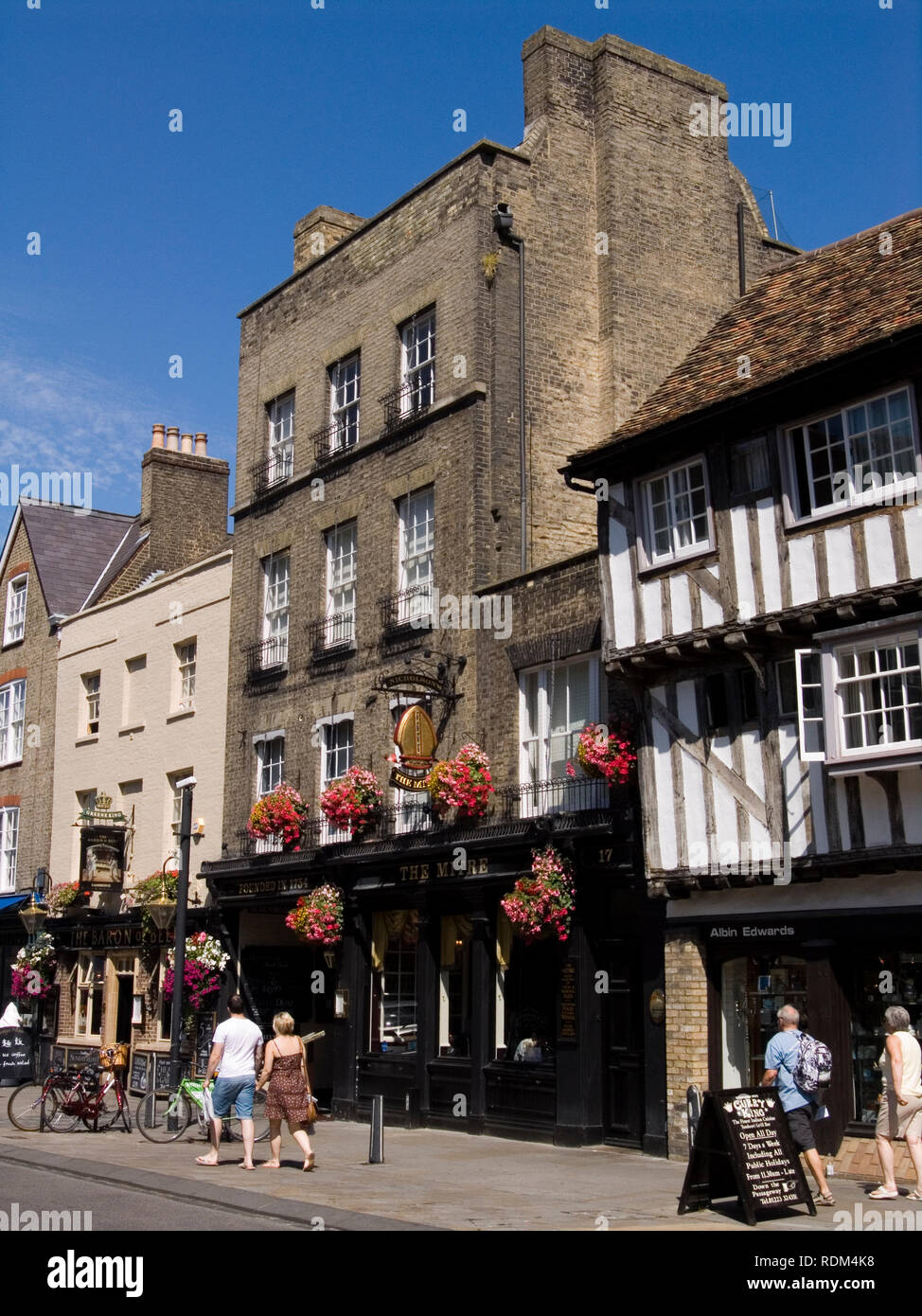 Das Mitre Tavern, Cambridge Stockfoto