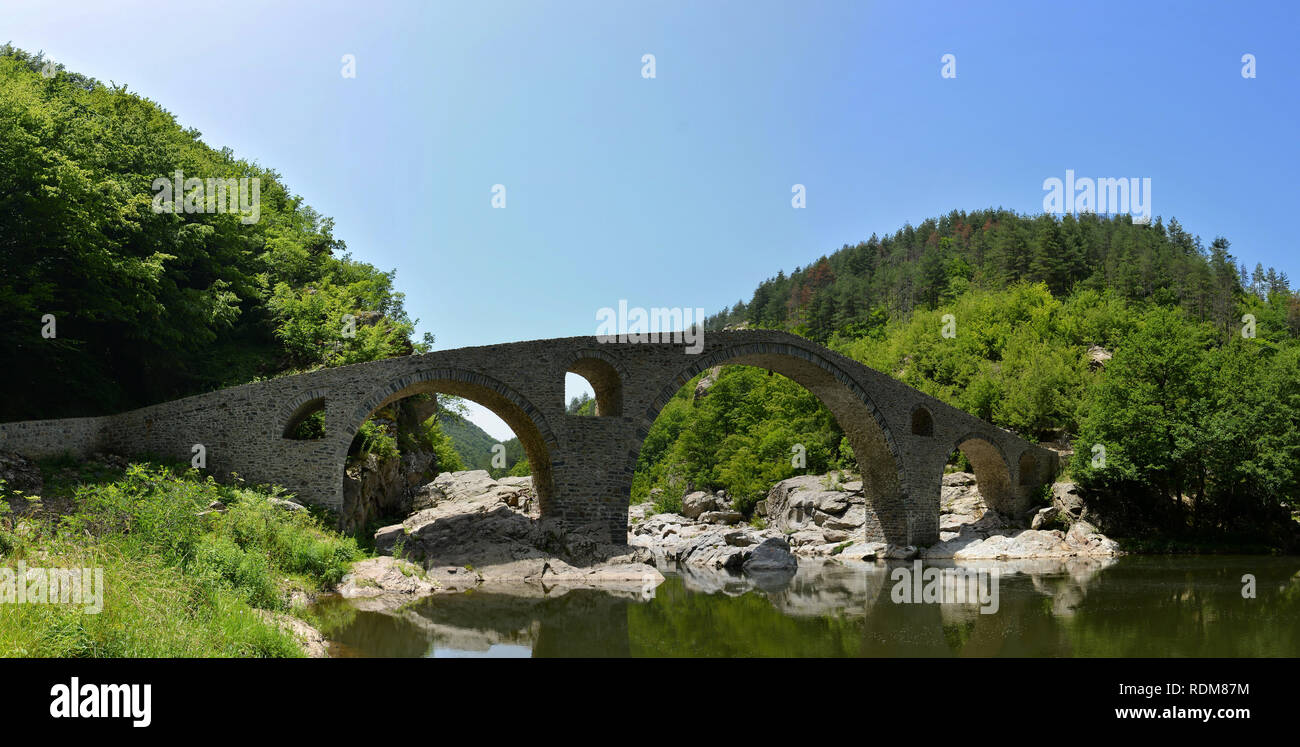 Teufelsbrücke in Bulgarien Stockfoto