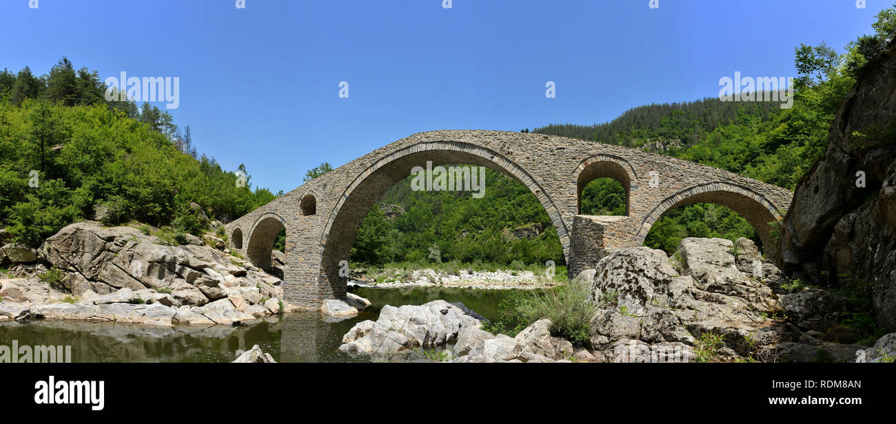 Teufelsbrücke in Bulgarien Stockfoto