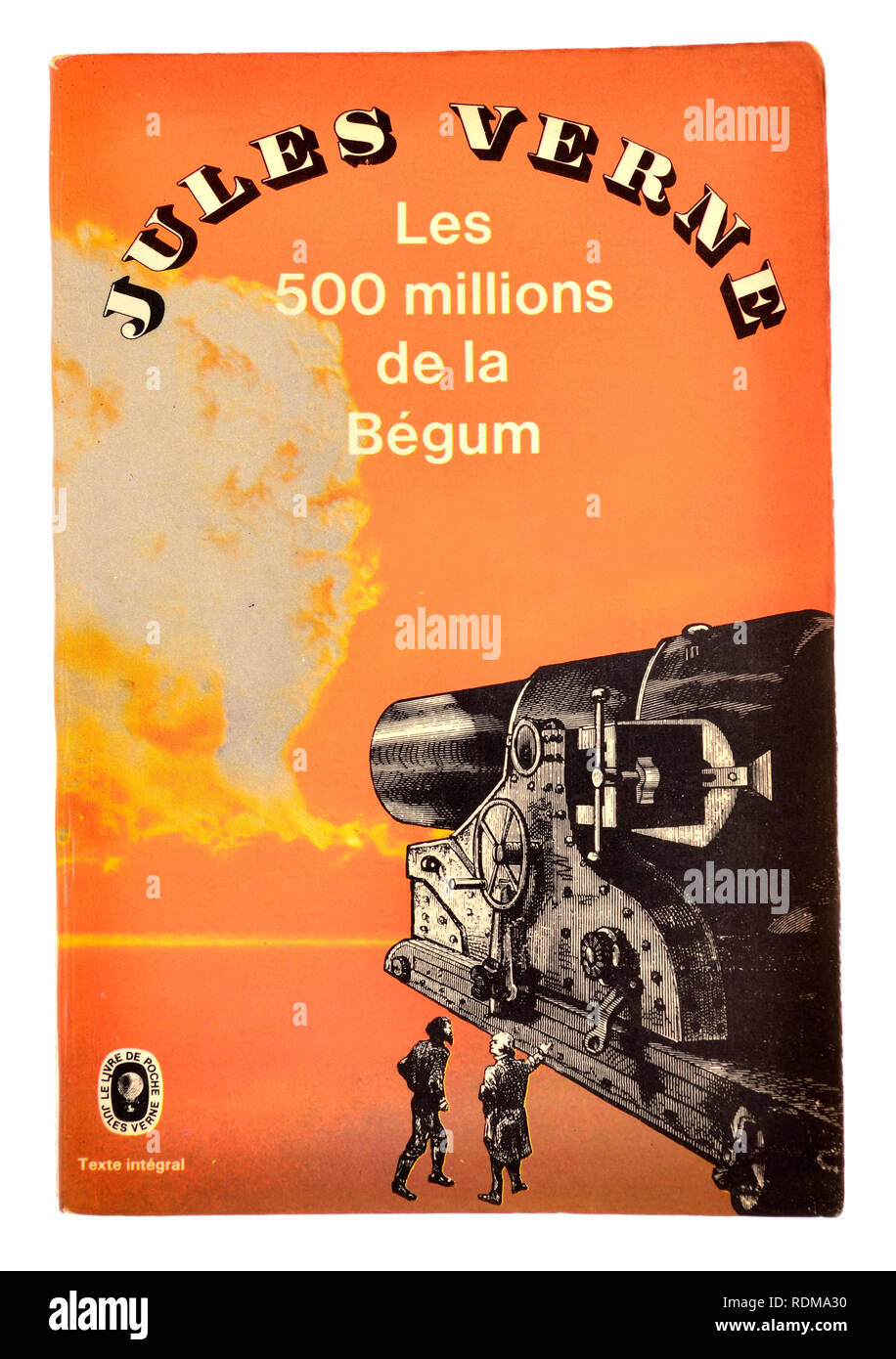 Les 500 Millionen de la Begum (Jules Verne: 1879) Der begum Fortune/Millionen der Begum, Französische Ausgabe Stockfoto