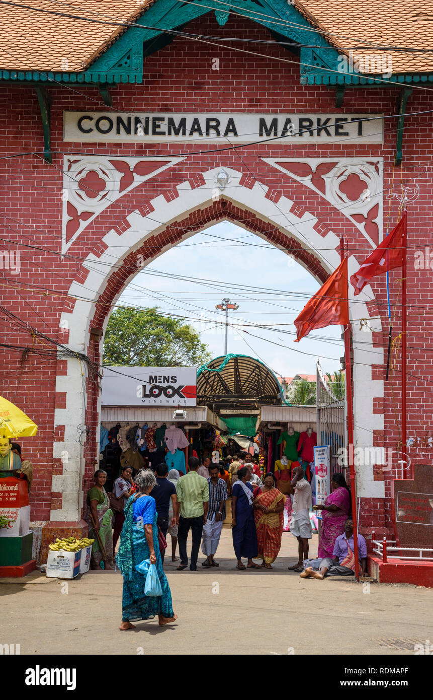 Conemara Markt, Trivandrum, Kerala, Indien Stockfoto