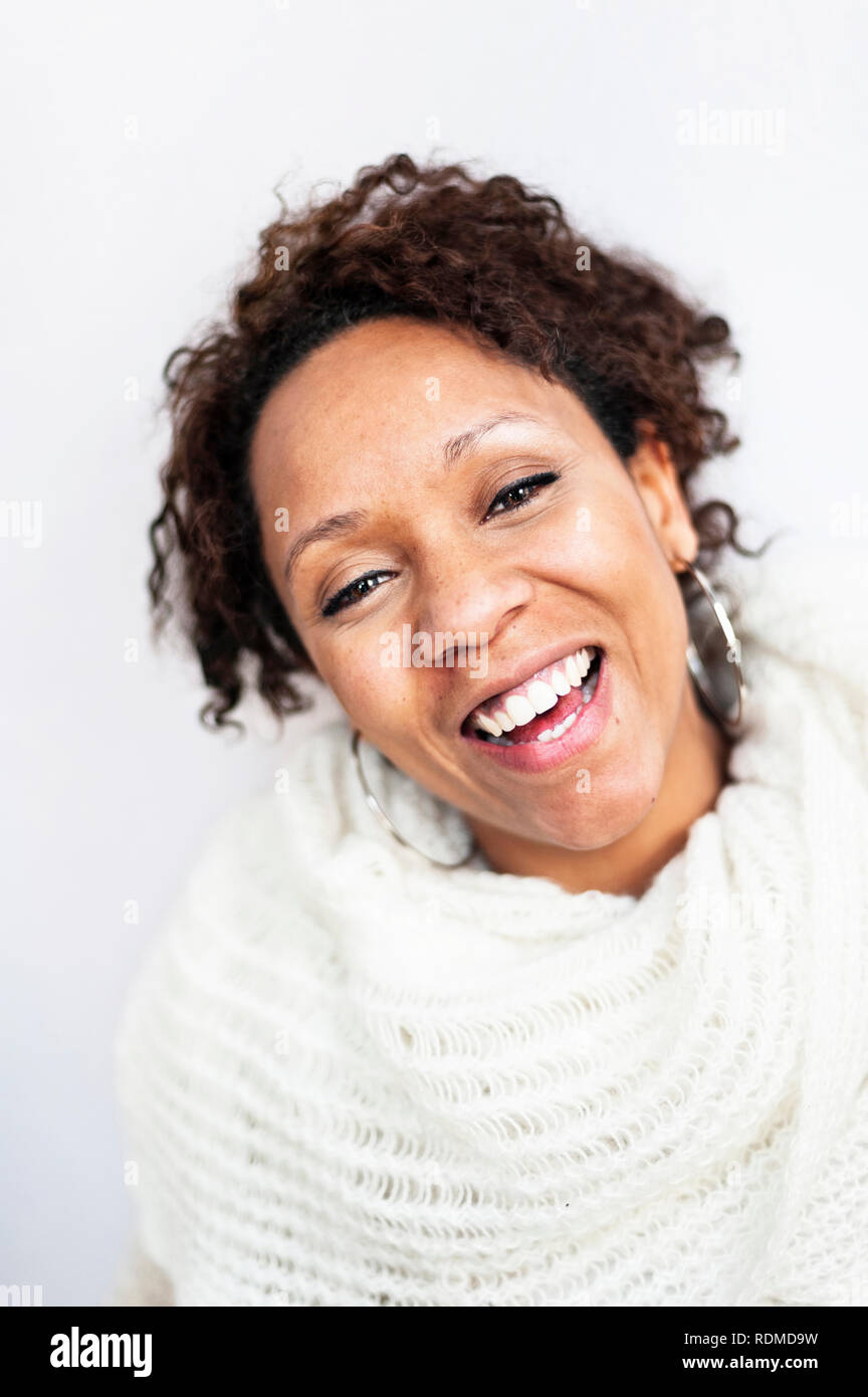 Porträt von Reife Frau Stockfoto