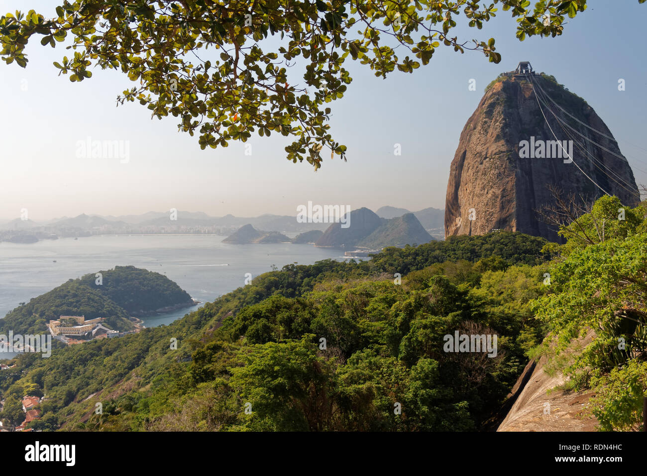 Zuckerhut in Rio de Janeiro, Brasilien Stockfoto