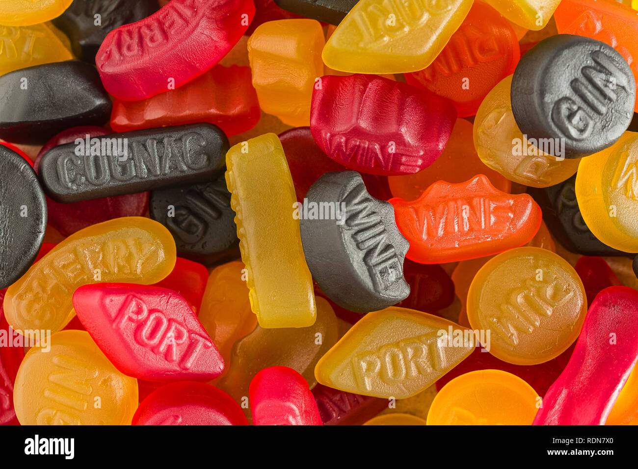 Englische Weingummi Stockfoto