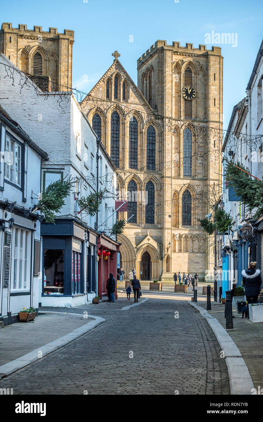 Ripon cahtedral in Yorkshire, England Stockfoto