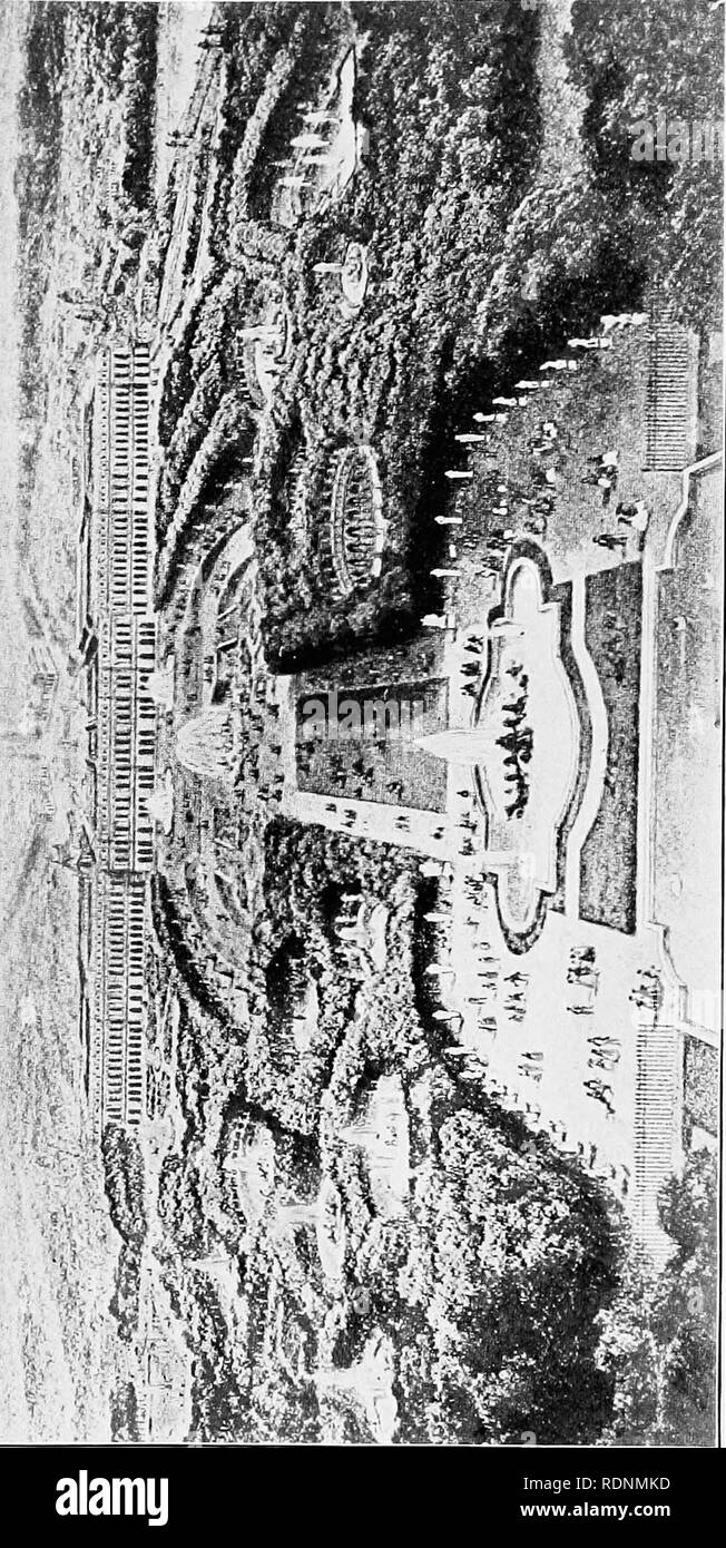 . Tipps zur Gartengestaltung. Landschaftsbau; Parks. . Bitte beachten Sie, dass diese Bilder sind von der gescannten Seite Bilder, die digital für die Lesbarkeit verbessert haben mögen - Färbung und Aussehen dieser Abbildungen können nicht perfekt dem Original ähneln. extrahiert. Pu?ckler-Muskau, Hermann, Fu?rst von, 1785-1871; Sickert, Bernhard; Parsons, Samuel, 1844-1923; Amerikanische Gesellschaft von Landschaftsarchitekten. Boston und New York, Houghton Mifflin Company Stockfoto