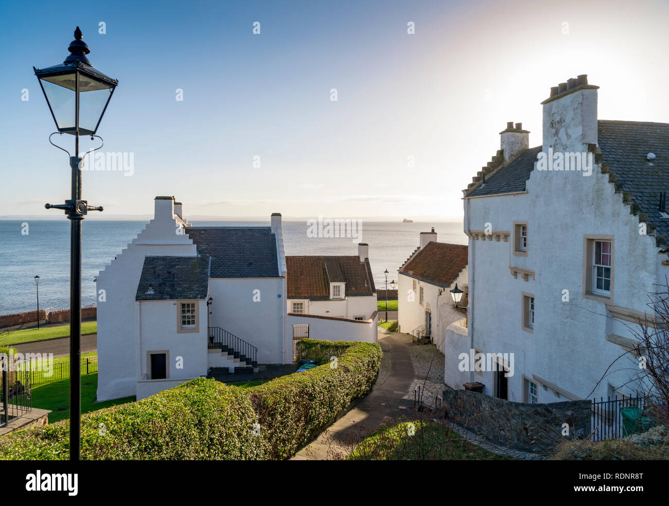 Dysart in Kirkcaldy, Fife, Schottland, Großbritannien Stockfoto