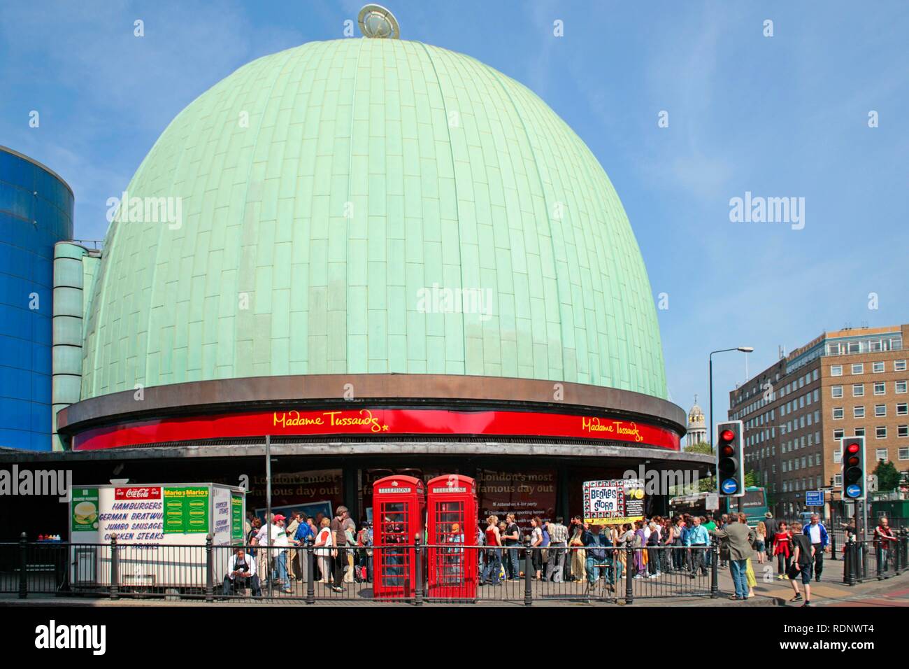 Madame Tussauds Gebäude, London, England, Grossbritannien, Europa Stockfoto