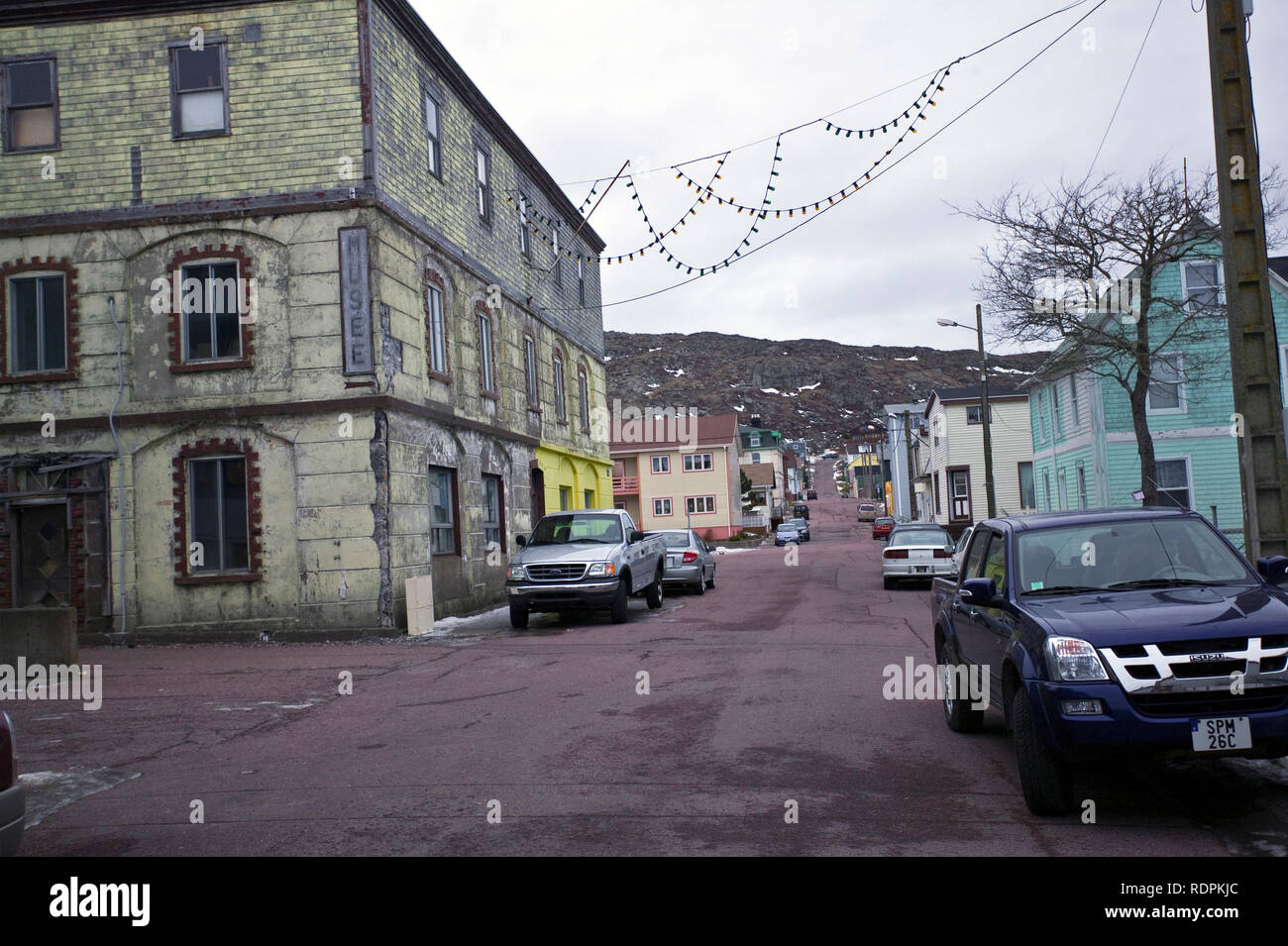 Hauser Auf Saint Pierre Et Miquelon Inseln Frankreich Stockfotografie Alamy