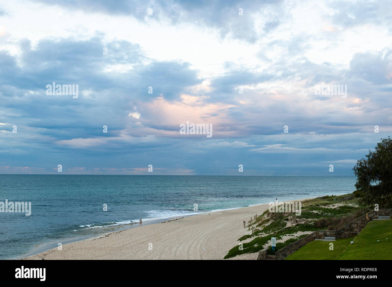 Am nördlichen Ende der Cottesloe Beach, Western Australia, Australien Stockfoto