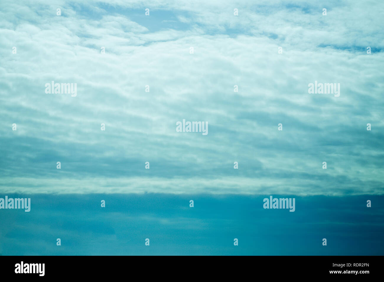 Dramatische Wolkenhimmel über dem Pazifik in San Francisco, Kalifornien Stockfoto