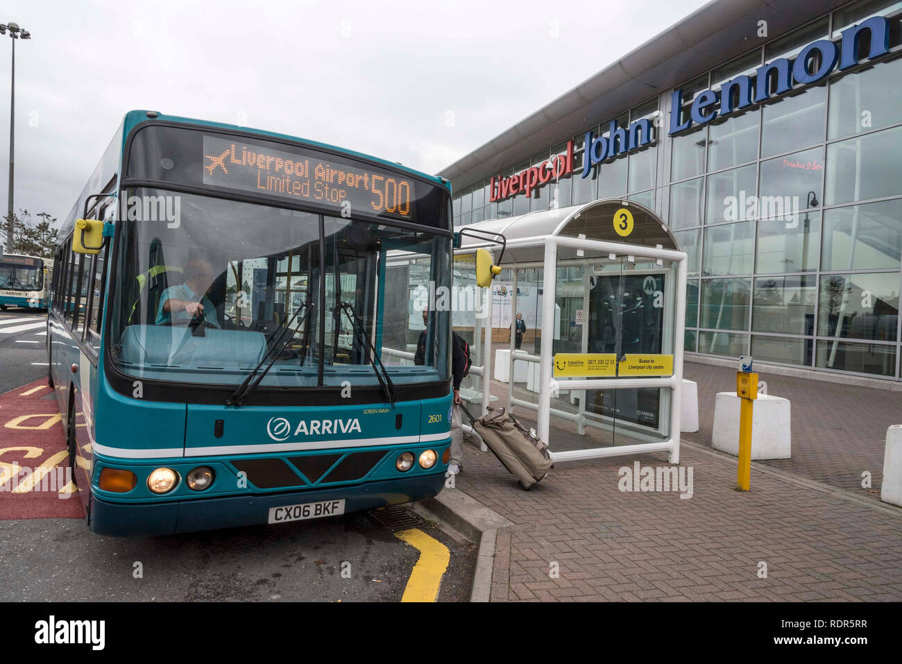 Transfer King Park Flughafen Liverpool www.alamy.de