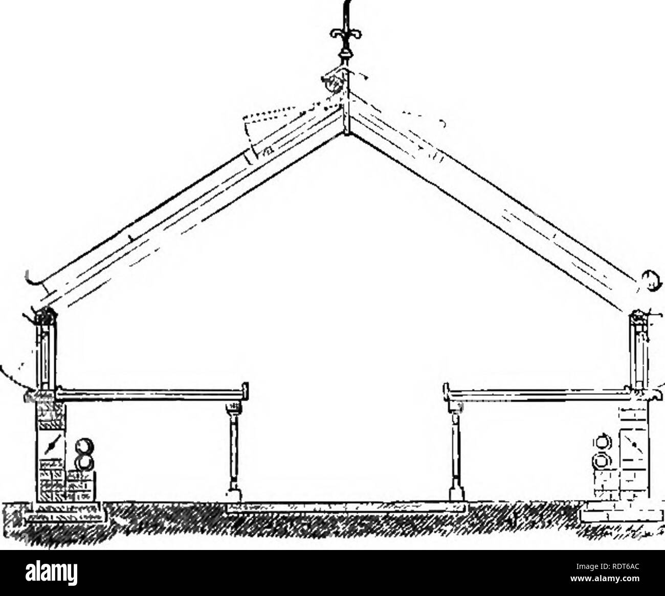 . Die Orchidee - Handbuch des Erzeugers, mit Beschreibungen der besten Arten und Sorten von knabenkrautgewächse in Anbau... Orchideen. ghockd planen und skction von Orchid House. Grundriss UND ABSCHNITT DES KÜHLEN OKCHID HAUS, Modus der rrXINO angehoben Jalousien.. Bitte beachten Sie, dass diese Bilder sind von der gescannten Seite Bilder, die digital für die Lesbarkeit verbessert haben mögen - Färbung und Aussehen dieser Abbildungen können nicht perfekt dem Original ähneln. extrahiert. Williams, Benjamin Samuel, 1822-1890; Williams, Henry. London, Victoria und Paradies Baumschulen Stockfoto