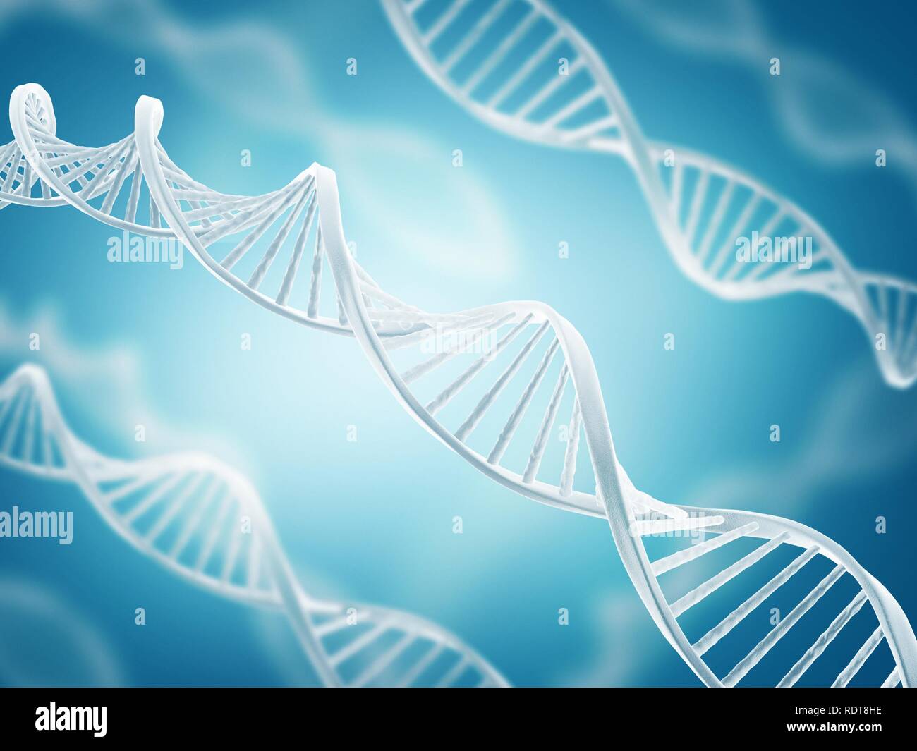 DNA-Struktur Stockfoto