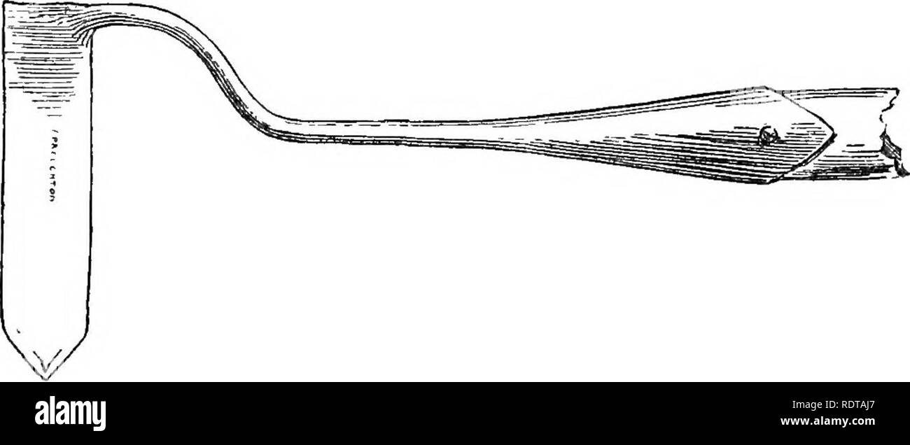 . Das Buch der Rose. Rosen. m DAS BUCH DER ROSE Niederländische ständig bei der Arbeit auf der Oberfläche Hoe. Dies bewirkt eine schnellere Verdunstung aus der tatsächlichen Zoll oder zwei gestört und es wird schnell trocken, aber gleichzeitig durch Schließen der Poren und Füllen von Rissen überprüft es die Verdunstung von unten, so dass die Feuchtigkeit Erstellt von unten in der Dünger die Wurzeln erreicht, und noch nicht in die Luft entweichen in Dampf. Ich halte das für eine der wich- tigsten Punkte in der "Kultivierung" des Eose. Wenn ich sage, dass niederländische Hacke, ich meine, eine Hacke, die unter der Oberfläche, die ab Stockfoto