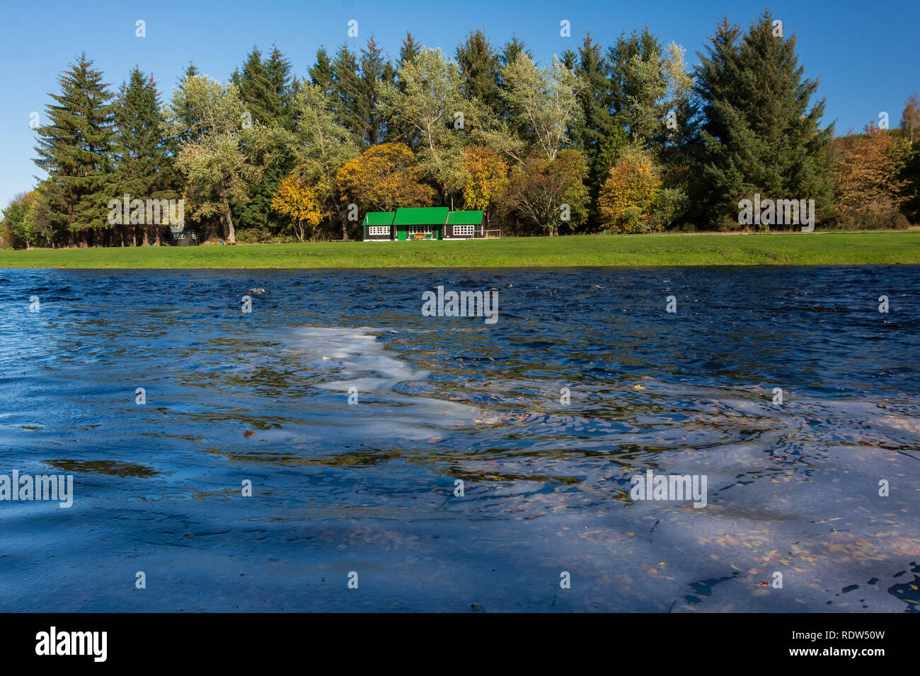 River Spey, Craigellachie, Moray, Schottland Stockfoto