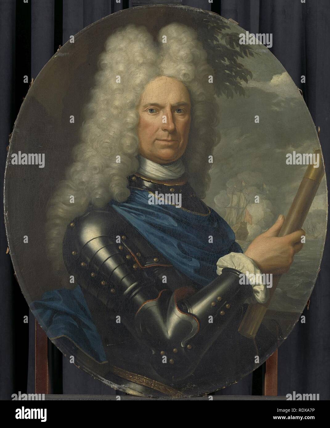 Arent Van Buren (1670-1721). Kapitein ter Zee Stockfoto
